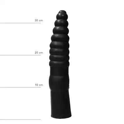 All Black - AB 20 Dildo. Wielkie czarne dildo 33 cm! 