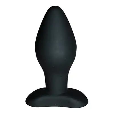 Anal Fantasy - Large Silicone Plug Black 11 cm