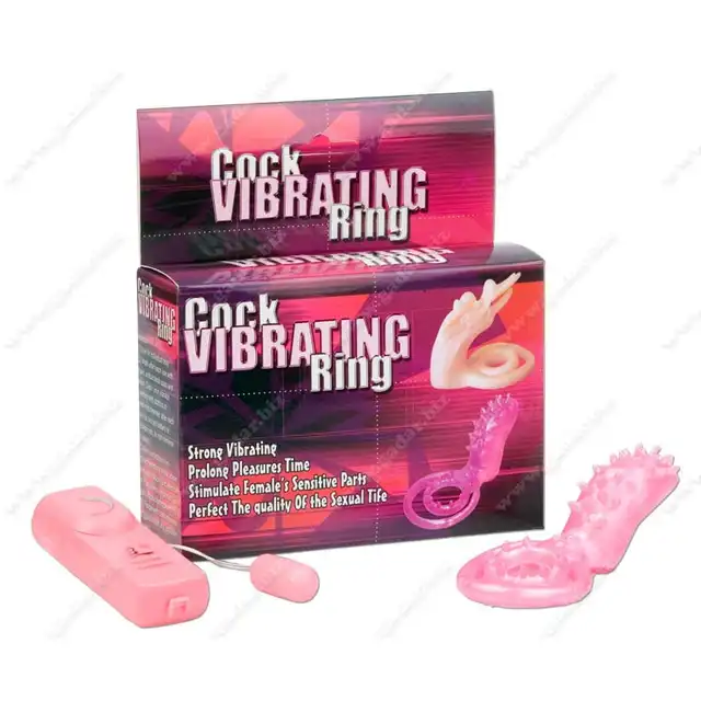 Cock Vibrating - Ring Pink. Podwójny żelowy pierścień erekcyjny z pilotem