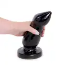 Dinoo - Hung Dingo. Czarne dildo 23 cm długości