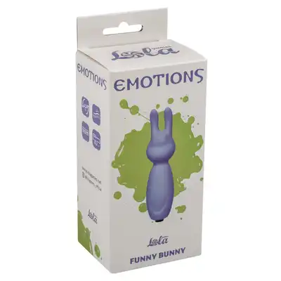 Lola Games - Funny Bunny Vibrator. Silikonowy stymulator łechtaczki