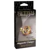 Fetish Fantasy Gold - Magnetic Nipple Clamps. Magnetyczne klamerki na sutki. Złote 