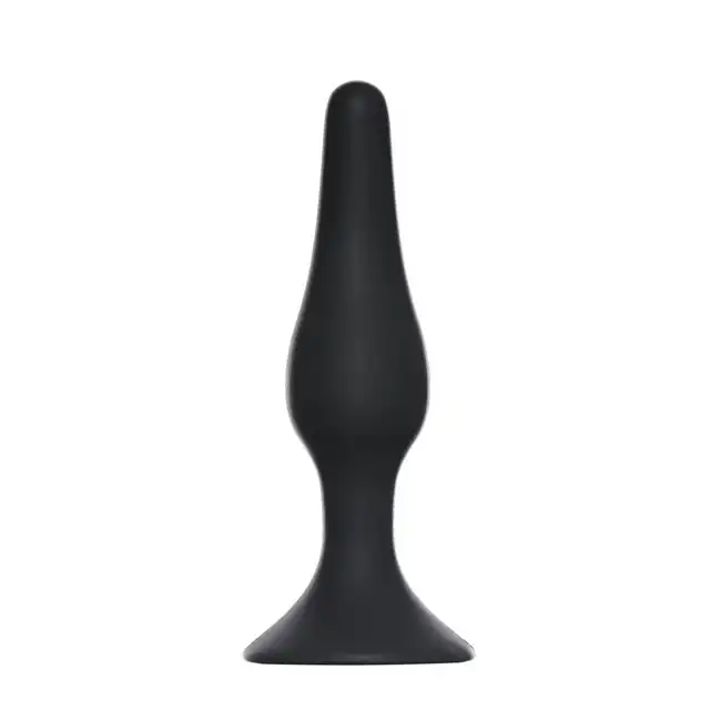 Lola - Slim Anal Plug Large. Silikonowa wtyczka analna w kolorze czarnym