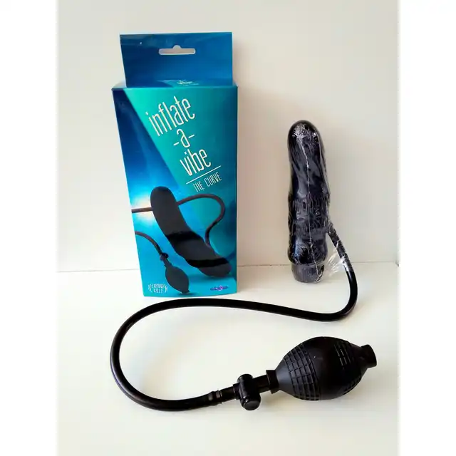 Inflate-A-Vibe - The Curve. Pompowany wibrator. 