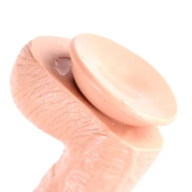 Dinoo King - Size Cock Raptor Flesh. Cieliste dildo 27 cm