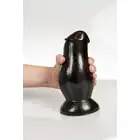 Dinoo - Gypos. Czarne dildo o kształcie członka 8,8 cm średnicy