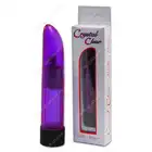 Crystal Clear - Lady Finger Purple 5". Fioletowy wibrator 12,5 cm