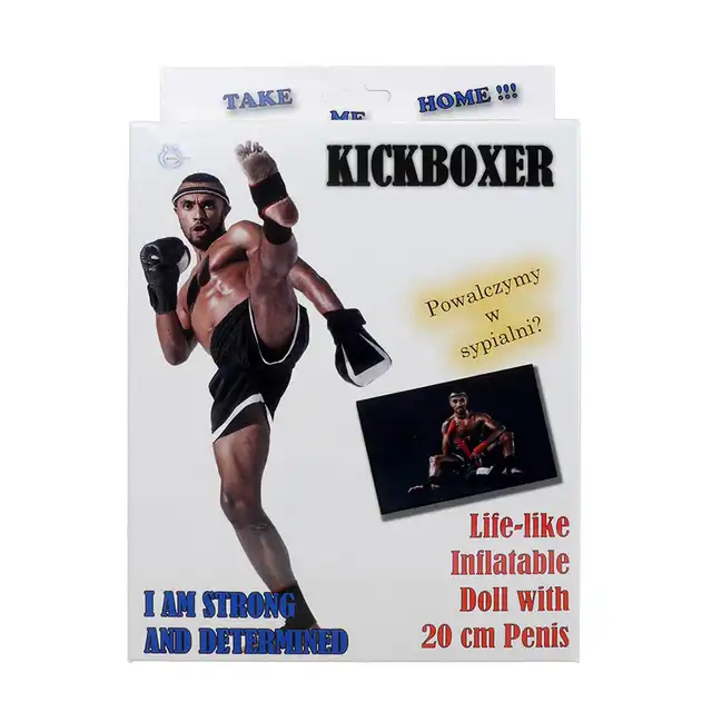 Boss Of Toys - Kickboxer Male Doll. Męska dmuchana lalka 165 cm 