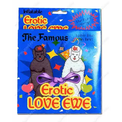 The Famous - Erotic Love Ewe Black. Czarna dmuchana owieczka. 