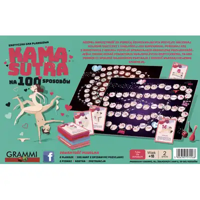 Grammi - Gra Kamasutra na 1000 sposobów. Odkryj nowe pozycje i rozpal w sobie namiętność!