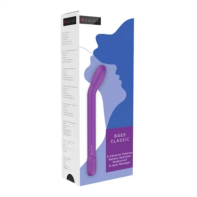 B Swish - BGee Classic  G-Sport Purple. Stymulator punktu G. 