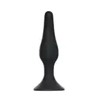 Lola - Slim Anal Plug Large. Silikonowa wtyczka analna w kolorze czarnym