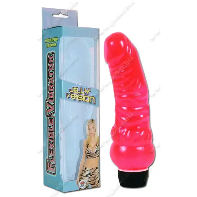 Perfect Pleasures -Vibrator 18 cm Red. Czerwony wibrator. 