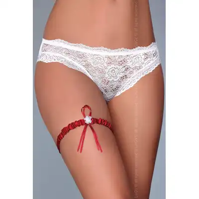 Livi Corsetti - Garter Maroon. Podwiązka