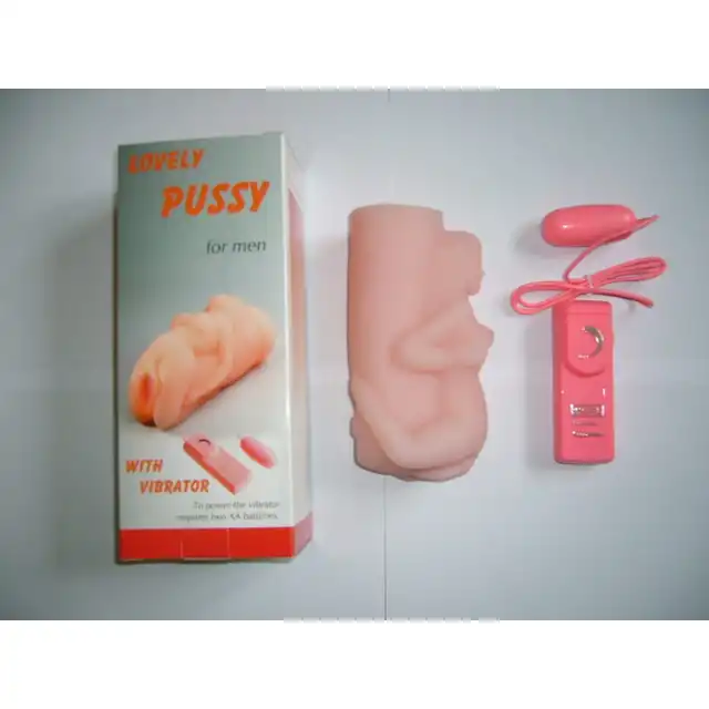 Lovely Pussy - Cyberskin Vibration 6,5 cala. Sztuczna wagina z wibracjami