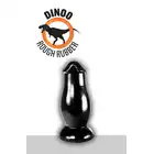 Dinoo - Gypos. Czarne dildo o kształcie członka 8,8 cm średnicy