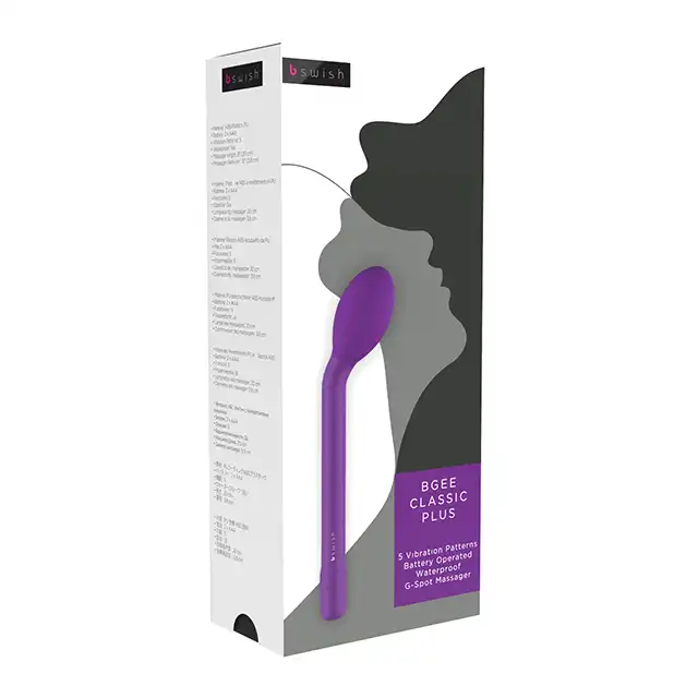 B Swish - BGee Classic Plus Purple. Precyzyjny stymulator punktu G!
