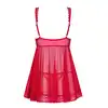 Obsessive - Rougebelle Babydoll S/M czerwona