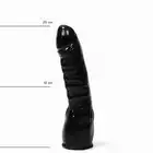 All Black - AB 10 Dildo. Czarne dildo 20 cm