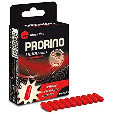 HOT- Prorino Women 10 caps. Kapsulki wspomagające kobiece libido