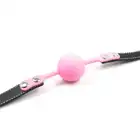 Toyz4lovers - Ball Gag Pink. Różowy knebel, regulowane zapięcie.