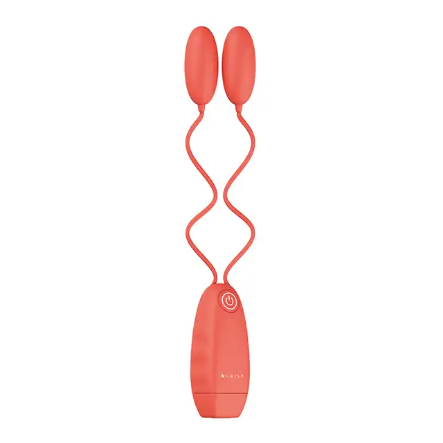 B Swish - Bnear Classic  Couples Wibrator Coral. Jajeczka wibrujące
