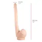 Dildorama - 515 Line 12" Flesh. Wielkie realistyczne dildo 30.5 cm