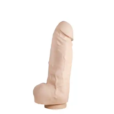 Dildorama - 515 Line 11,5" Flesh. Realistyczne dildo z przyssawką 8,1 cm średnicy