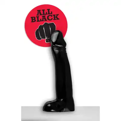 All Black - AB 23 Dildo. Wielkie czarne dildo 34 cm!