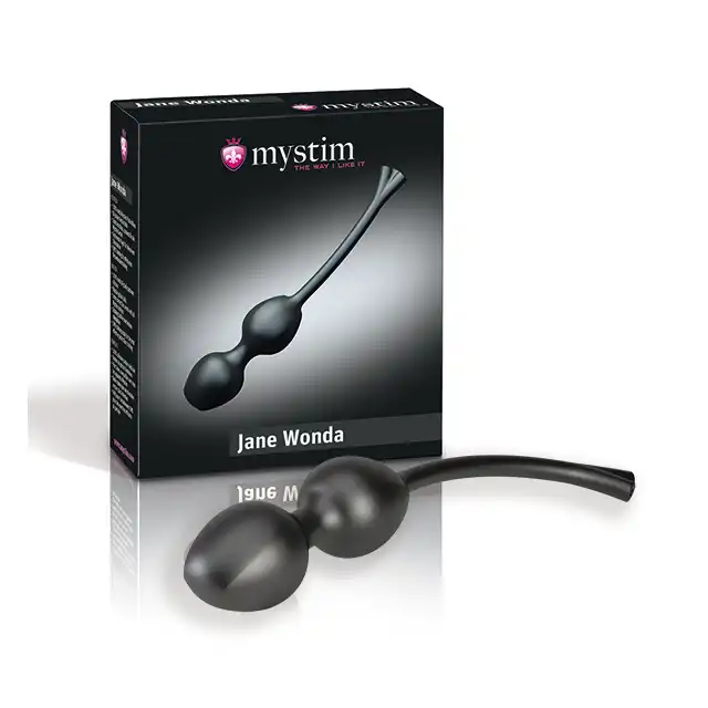 Mystim - Jane Wonda Geisha Balls Duo E-Stim. Kuli gejszy z elektrostymulacją