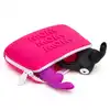 Happy Rabbot - Wow Storage Zip Bag Pink S. Etui do przechowywania