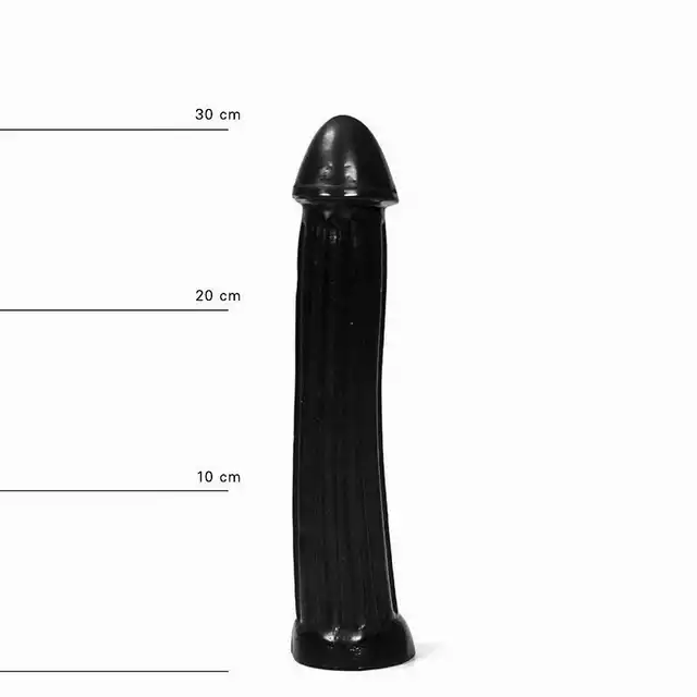 All Black - AB 30 Dildo. Czarne duże dildo 31 cm