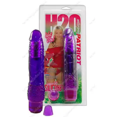 H20 - Patriot Purple Vibrator. Fioletowy wibrator. 