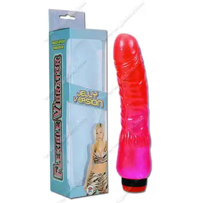 Perfect Pleasures -Vibrator 23 cm Red. Czerwony wibrator