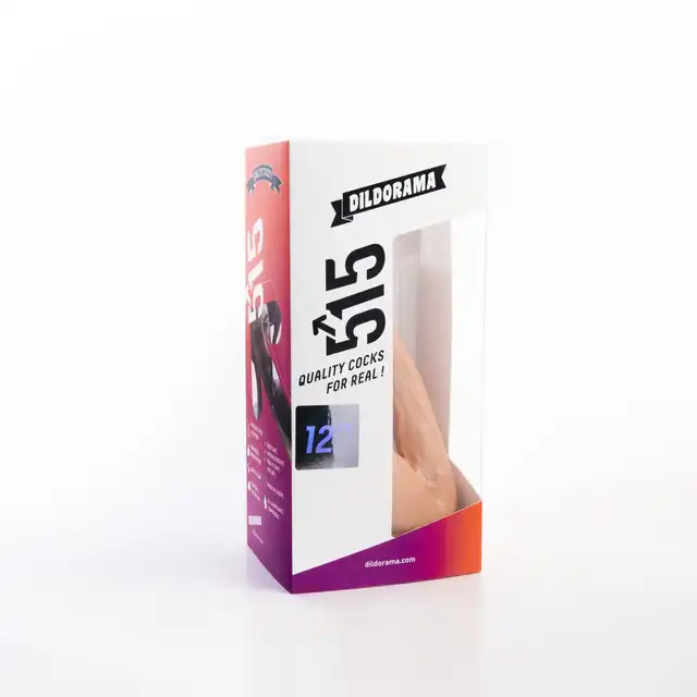 Dildorama - 515 Line 12" Flesh. Długie cieliste dildo 30,5 cm