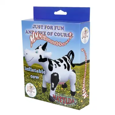 Boss Of Toys - Matylda Inflatable Cow. Dmuchana lalka w kształcie krowy