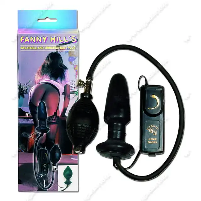 Fanny Hill's - Inflatable and Vibrating Butt Plug. Wibrująca i pompowana wtyczka analna. 