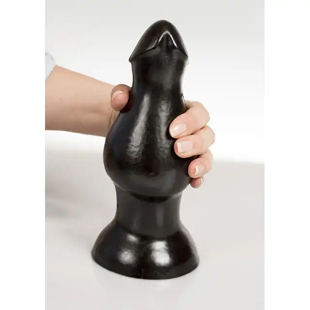 Dinoo - Ceraptos. Falowane, poszerzane dildo 9,3 cm średnicy