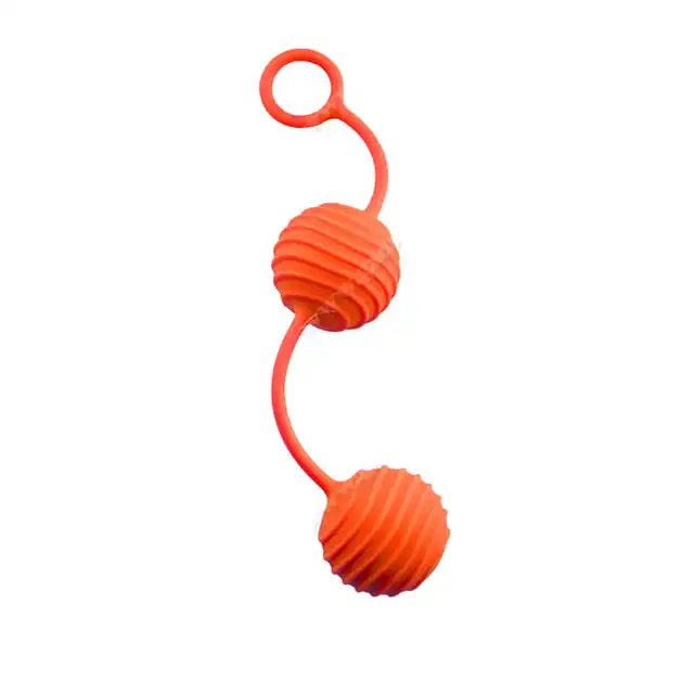 NMC - Little Frisky Orange. Pomarańczowe, silikonowe kulki gejszy