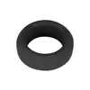 You2Toys - Black Velvets Silicone Cock Ring 2,6 cm. Czarny pierścień erekcyjny. Silikon. 