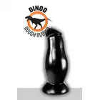 Dinoo - Cumnoria. Czarne dildo w kształcie członka 9,5 cm średnicy