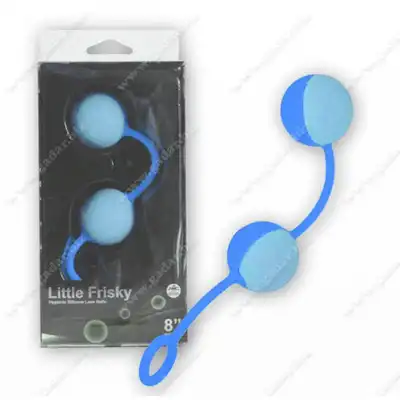NMC - Little Frisky Blue. Silikonowe kulki gejszy. 