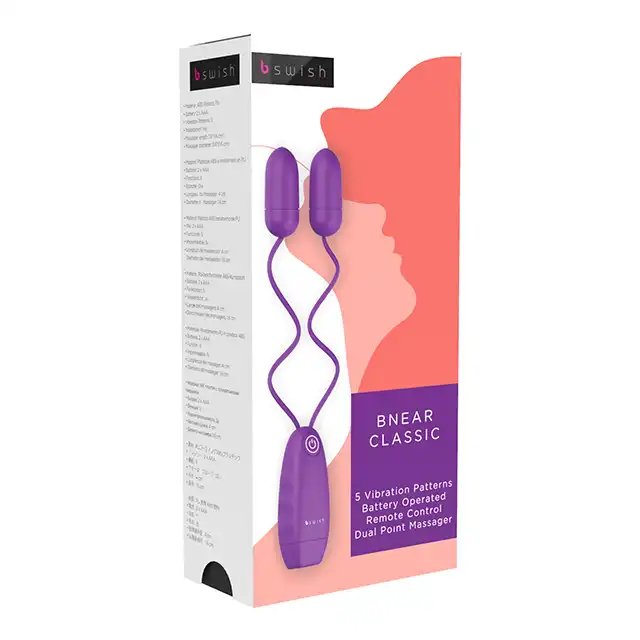 B Swish - Bnear Classic Purple  Małe jajeczka wibrujące.