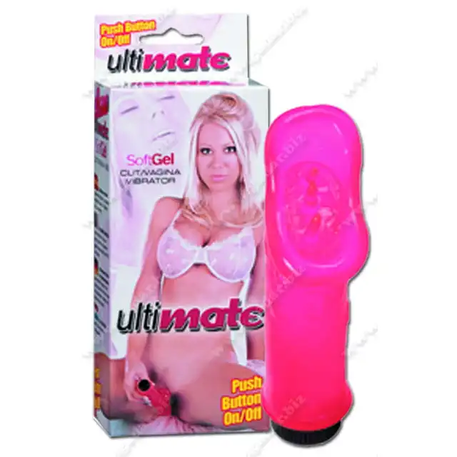 Ultimate - SoftGel Clit/Vagina Vibrator Pink. Różowy stymulator waginalny