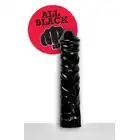 All Black - AB 19 Dildo. Wielkie czarne dildo 31 cm długości! 6,5 średnicy!