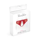 Concorde Christine Red One Size. Francuska Czerwona Bielizna model Christine.