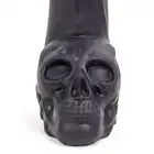 Wielkie realistyczne dildo z trupią czaszką 28.5 cm
