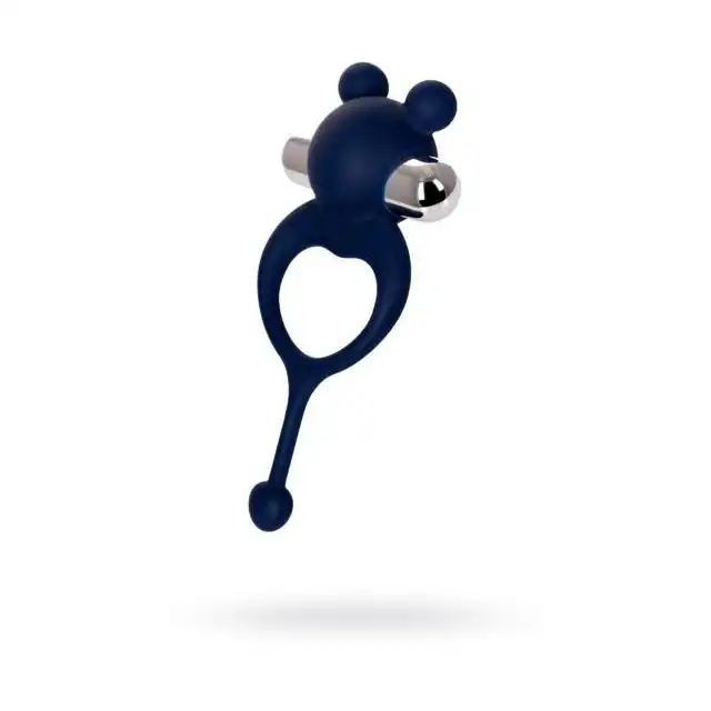 Jos - Mickey Vibrating Silicon Ring. Wibrujący Ring w Kształcie Głowy Myszki.