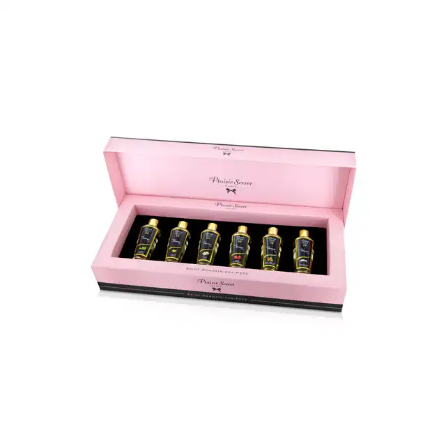 Plaisir Secret- Massage  Coffret Saint Germain. Zestaw olejków do masażu w różnych Zapachach.