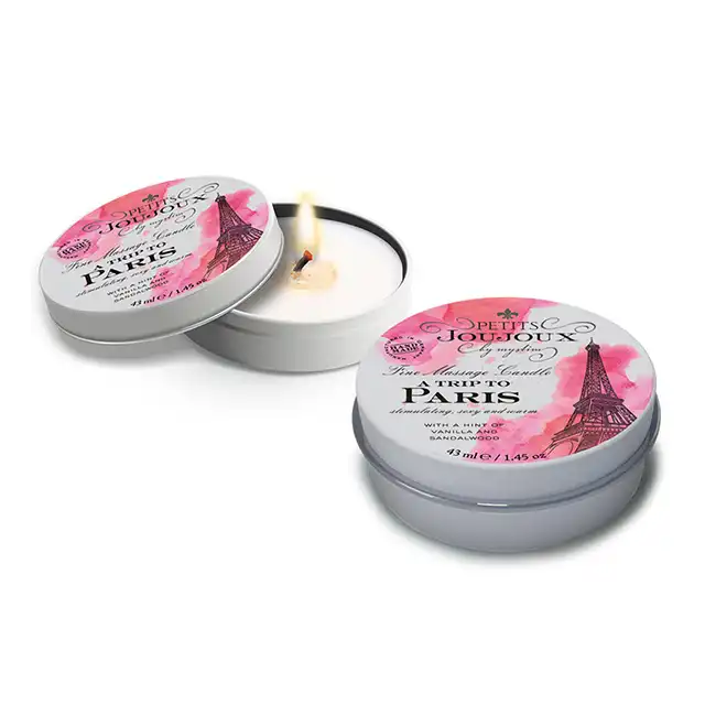 Petits Joujoux- Świeca do masażu "podróż do Paryża" 33 gram. Mega sale!